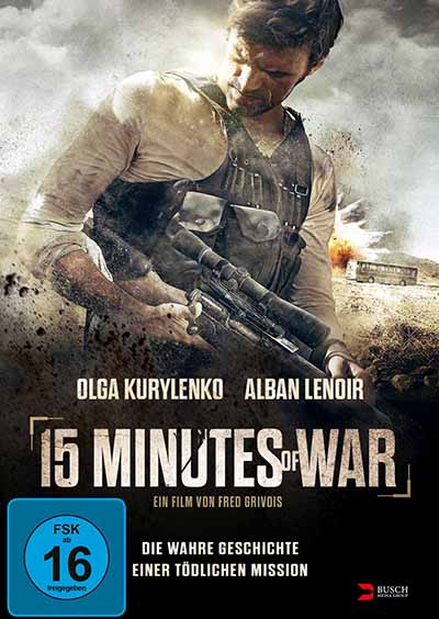 Deutsches Cover von "15 Minutes of War“ (Busch Media)