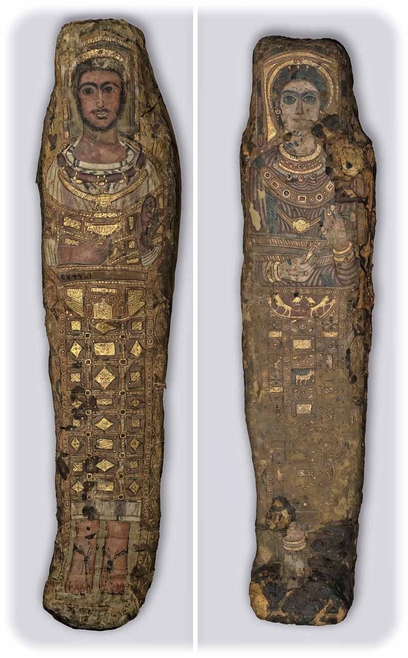 Leinen, Stuck, bemalt und vergoldet, mumifizierter Leichnam, Skulpturensammlung bis 1800. Foto: SKD, Fotos: Klut/Estel 