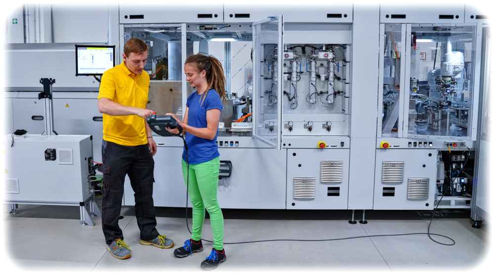 Blick in die Xenon-Fabriken in Dresden. Foto: Xenon