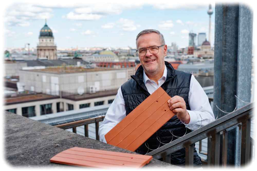 Eloquent und streitbar: Der Dresdner Dachdeckermeister Jörg Dittrich ist Präsident des Deutschen Handwerks. Foto: Henning Schacht für den ZDH