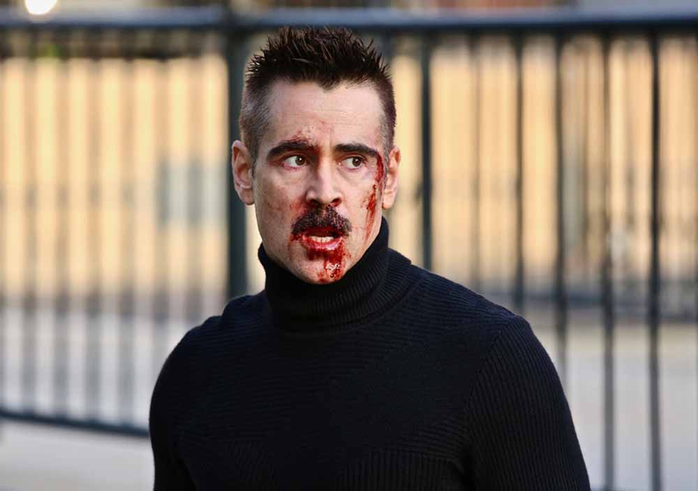 Simon (Colin Farrell) hat von Ava die Nase voll und setzt Killer auf die Killerin an. Szenenfoto aus: "Code Ava", Eurovideo