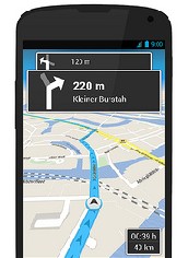 Skobbler bietet wieder eine Navi-App für Android an. Abb.: Skobbler
