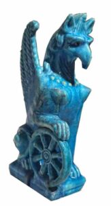 Schicksalsgreif. aus der Sonderausstellung "Achmîm - Ägyptens vergessene Stadt". Foto: Heiko Weckbrodt