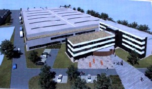 So etwa soll die neue Pactec-Fabrik aussehen. Repro: Heiko Weckbrodt