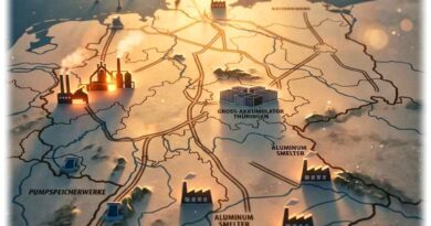 Die Diskussionen um eine Energiewende in Deutschland fokussieren sich oft darauf, mehr Windräder und Solaranlagen zu bauen. Seit Jahren hinkt aber der Ausbau der Netze und Speicher hinterher, ohne die viele Anlagen immer wieder abgeschaltet und dafür auch noch subventioniert werden müssen. Zumindest für kleine Schwankungen und Energiemengen eignen sich Akkus - doch auch die brauchen im Schnitt 5 Jahre, bis sie ans Netz gehen. Visualisierung: KI Gemini, Prompt: Heiko Weckbrodt