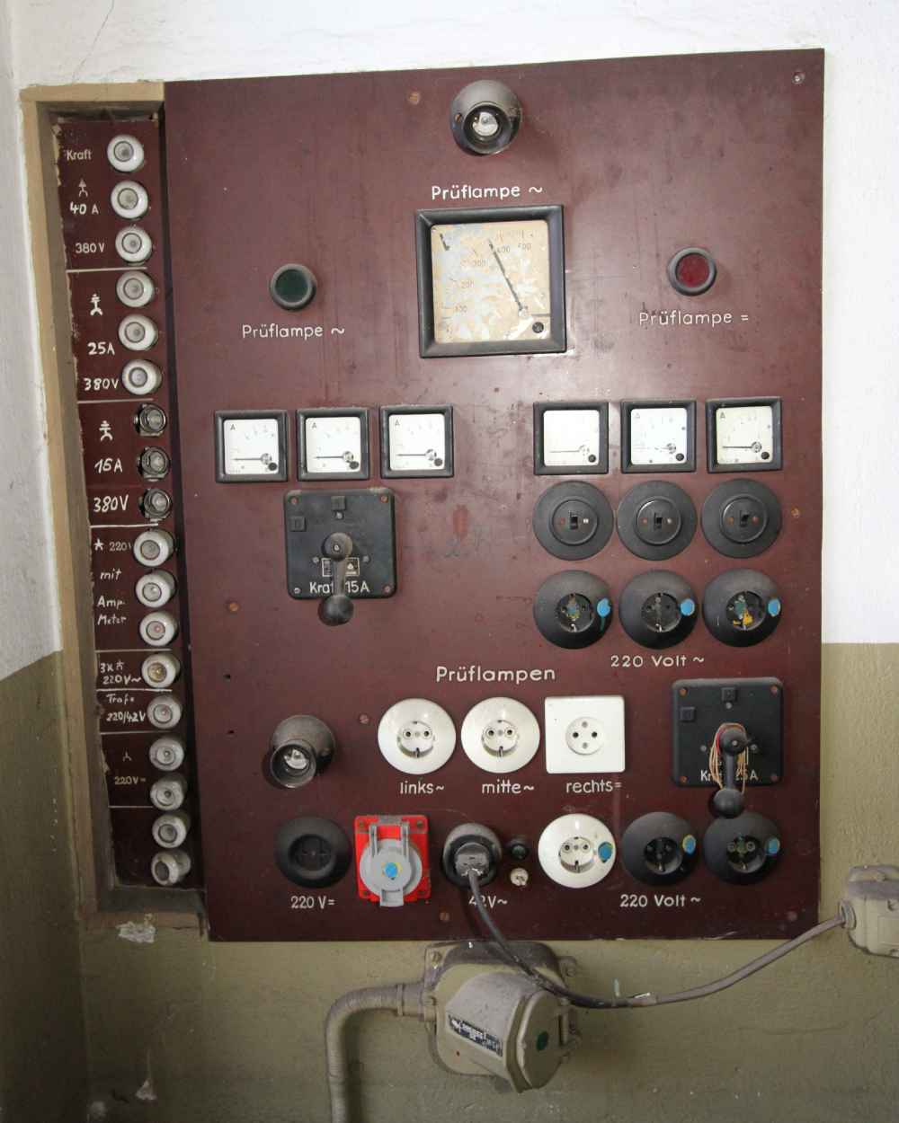 Die alte Schaltanlage Kraftwerk Mitte im Jahr 2015. Archivfoto: Sachsenenergie