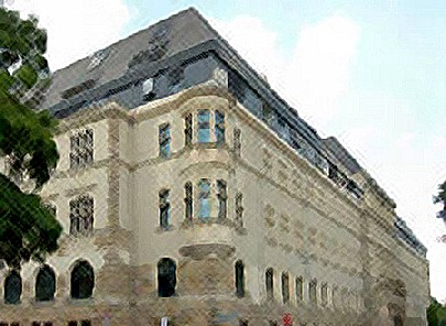 Das Amtsgericht Leipzig wurde zum Ziel von Randalierern. Foto: SJuM