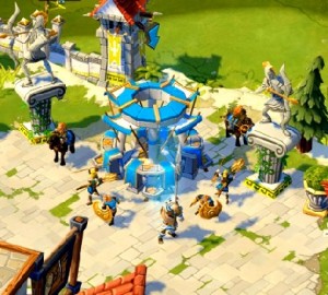 Vermundr besetzt mit seinen Wikinger-Kumpeln eine Schatzkammer. Abb.: MS