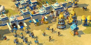 AoE Online kommt etwas bunt-comichaft daher, macht aber grafisch durchaus was her. Abb.: (3): Microsoft