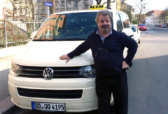Bernd Kahl ist Berufskraftfahrer - und schreibt darüber in seinem taxi-Blog. Forto: Heiko Weckbrodt