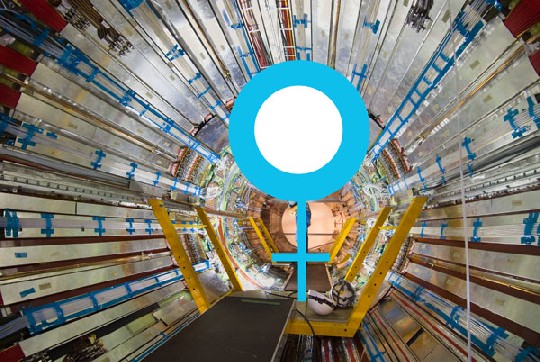 Frauen bereichern die Physik. Foto: CERN, Montage: hw