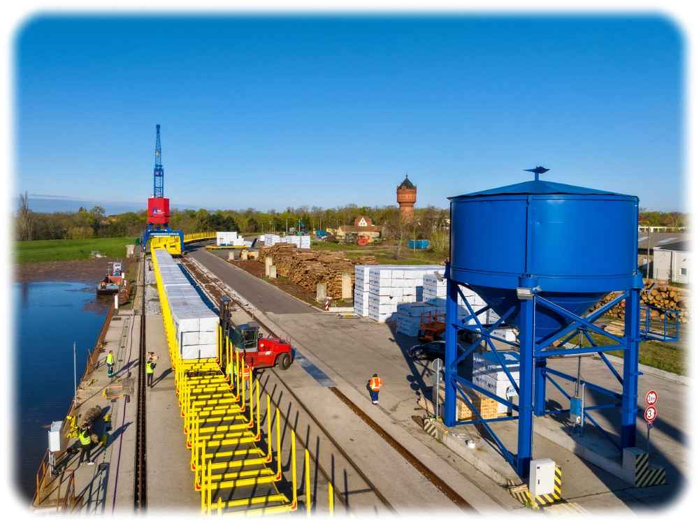 Hafen Torgau. Foto: SBO