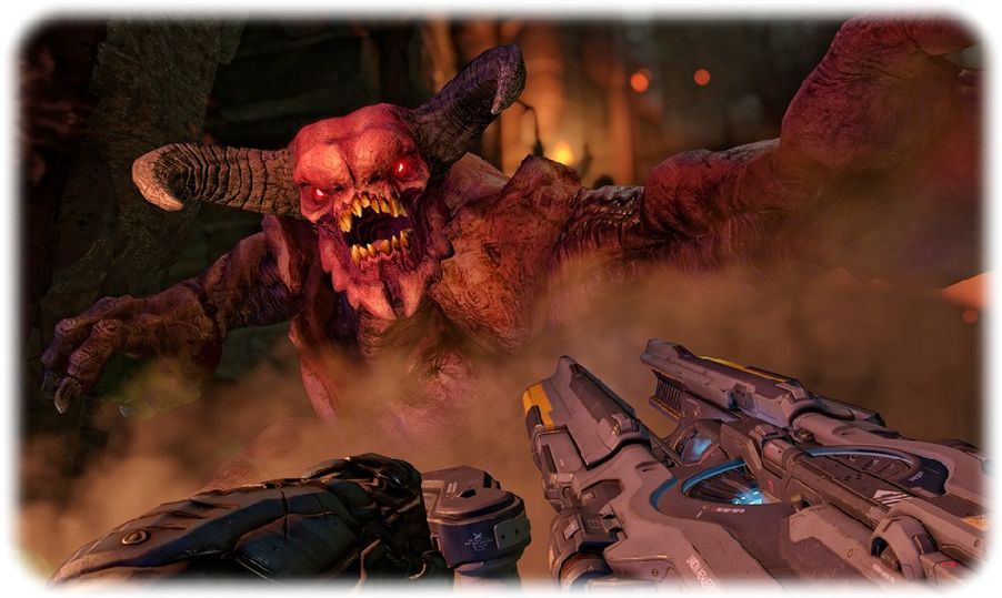 Im Mai 2016 entfesselt ein neues "Doom" wieder die Kreaturen der Hölle. Abb.: ZeniMax