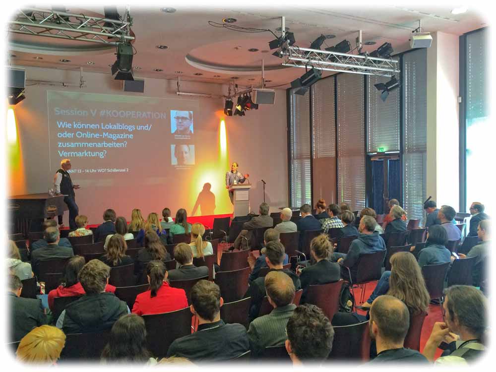 Vorstellungsrunde auf der ersten sächsischen Blogger-Konferenz #bsen in Leipzig. Foto: Heiko Weckbrodt