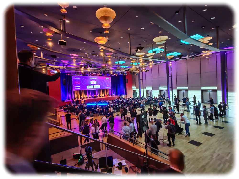 Die KI-Konferenz "Brains on Silicon 2025" in Dresden. Foto: Heiko Weckbrodt