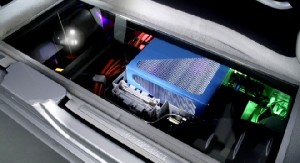 Brennstoffzelle als Minikraftwerk fürs Auto. Abb.: Dailmer