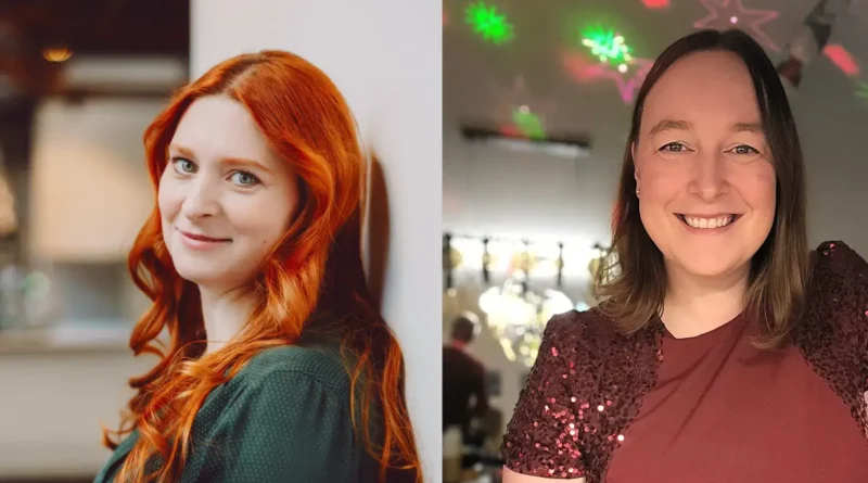 Vanessa Carduie und Maria C. Brosseit organisieren die "Dream"-Autorenmesse in Dresden. Fotos: Dream