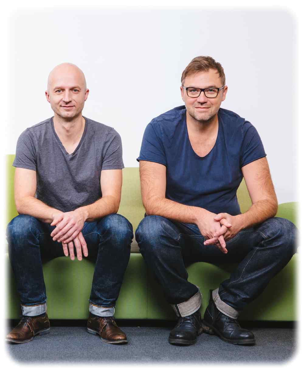Die Evan-Gründer Thomas Müller und Thomas_Herbst. Foto: Evan