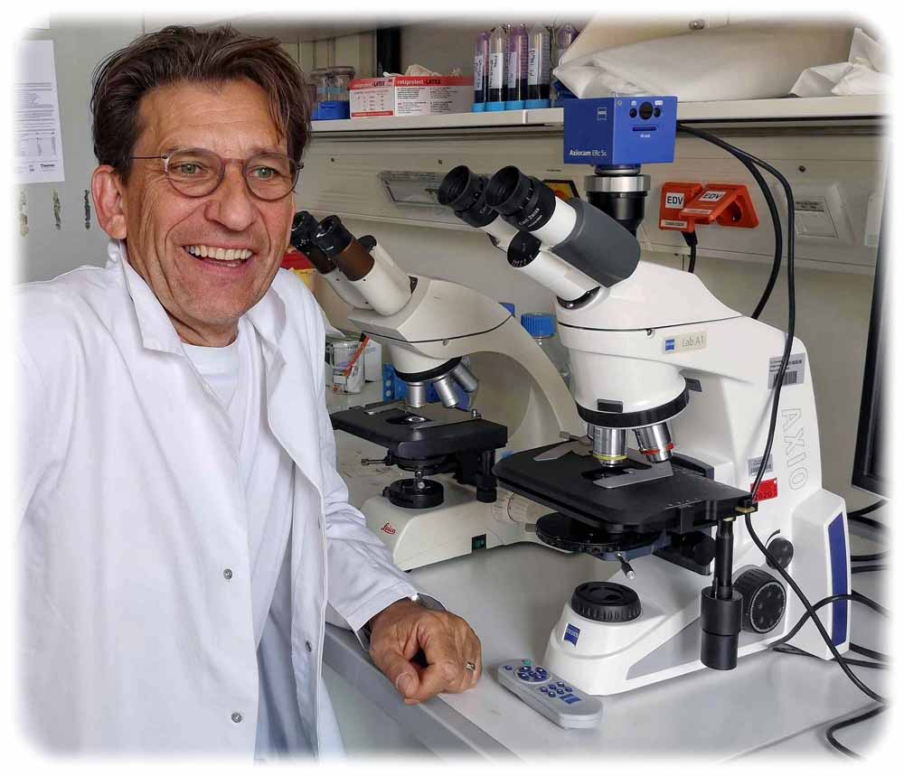 Michael Sieweke ist Humboldt-Professor im Zentrum für regenerative Therapien Dresden (CRTD). Er untersucht die Regenerationsfähigkeiten von Makrophagen. Foto: Heiko Weckbrodt