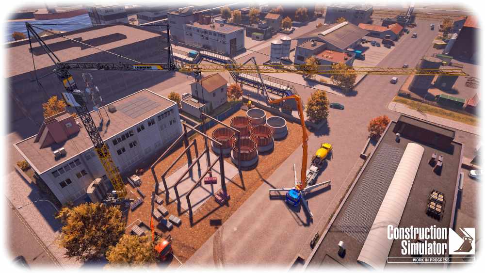 Bildschirmfoto vom "Bau-Simulator" von Astragon