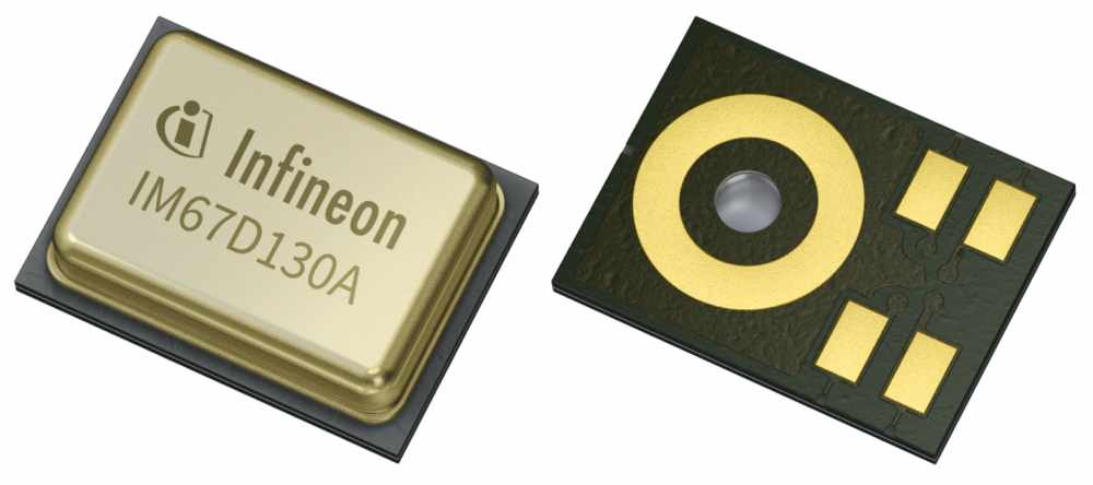 Der neue Sensorchip für die Sirenen-Erkennung. Foto: Infineon