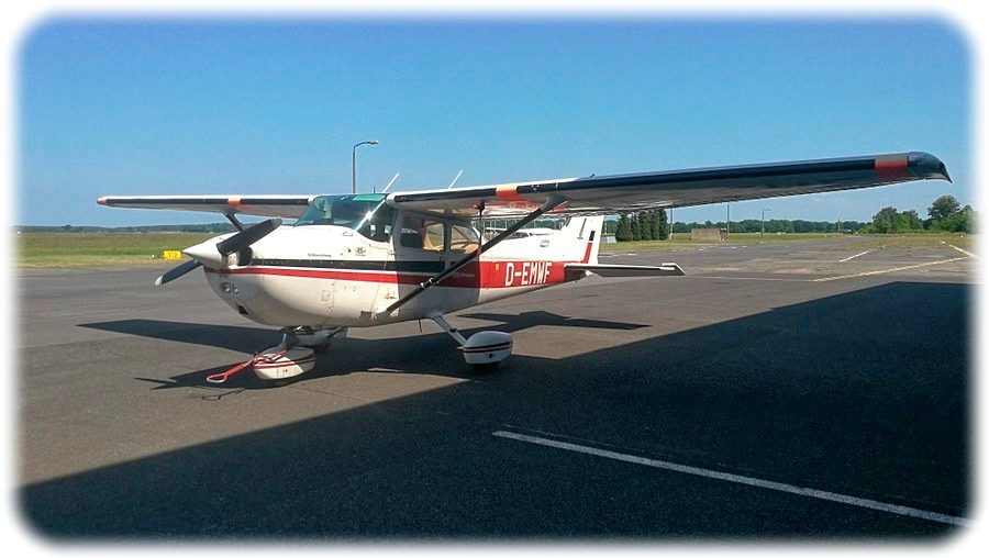 Die Cessna 172 mit der Kennung "D-EMWF" ist das "neue" Forschungsflugzeug der TU Dresden. Foto: Professur für Luftfahrzeugtechnik