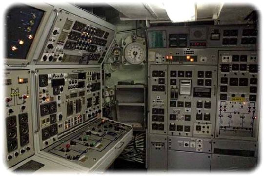 Der Reaktorkontrollraum. Foto: Heiko Weckbrodt