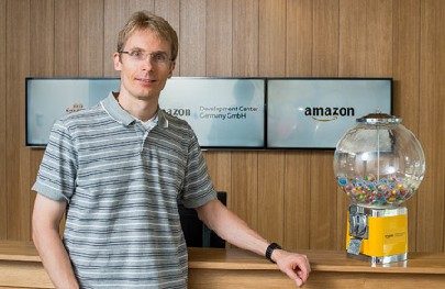 Linux-Experte Chris Schläger leitet das Dresdner Entwicklunsgzentrum von Amazon. Foto: AWS