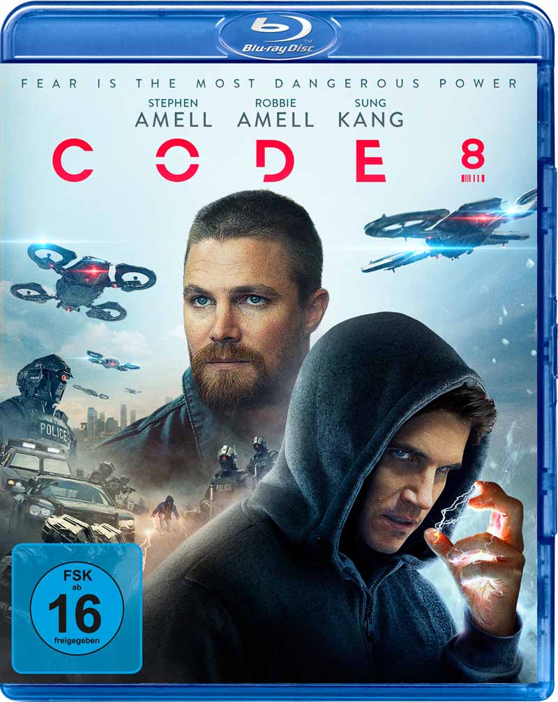 Die Hülle von "Code 8" Abb.: Koch Film