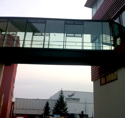 Das Organikselektronik-Zentrum COMEDD in Dresden. Foto. hw