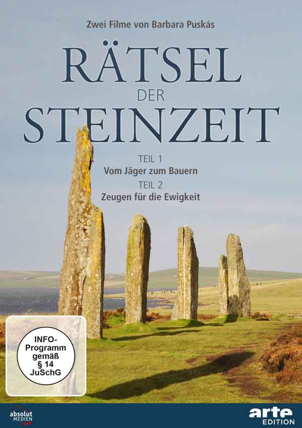 DVD-Cover "Rätsel der Steinzeit", Absolut Medien