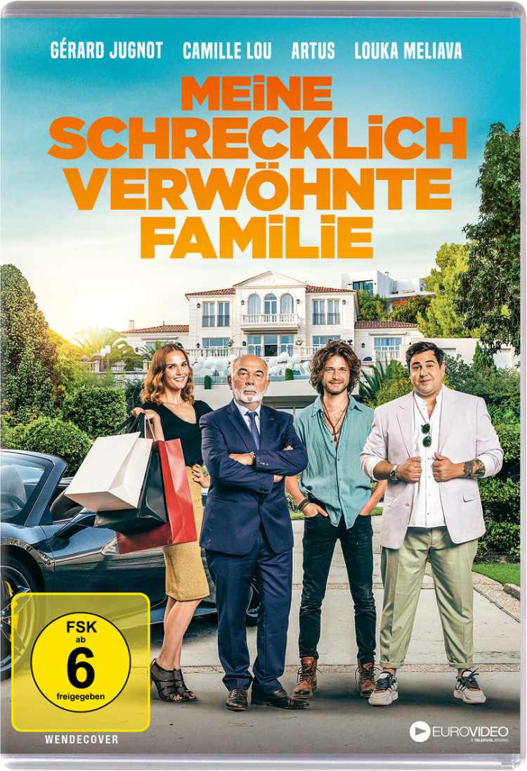 Die DVD-Hülle von "Meine schrecklich verwöhnte Familie". Abb.: Eurovideo