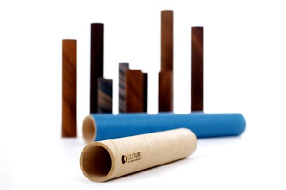 Die Leichtbau-Holzröhren von LignoTube werden ähnlich wie CFK-Verbundstoffe gefertigt. Foto: Robert Gebler, LignoTube