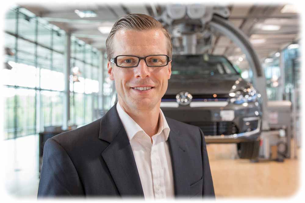 Danny Auerswald leitet ab August 2020 die VW-Manufaktur Dresden. Foto: Volkswagen Sachsen