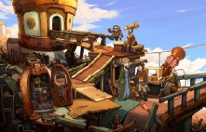 Rufus vor dem Start gen Elysium. Abb.: Daedalic