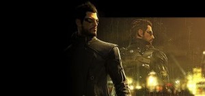 Jensen schaut einer düsteren Cyber-Zukunft entgegen. Abb. (2): Eidos