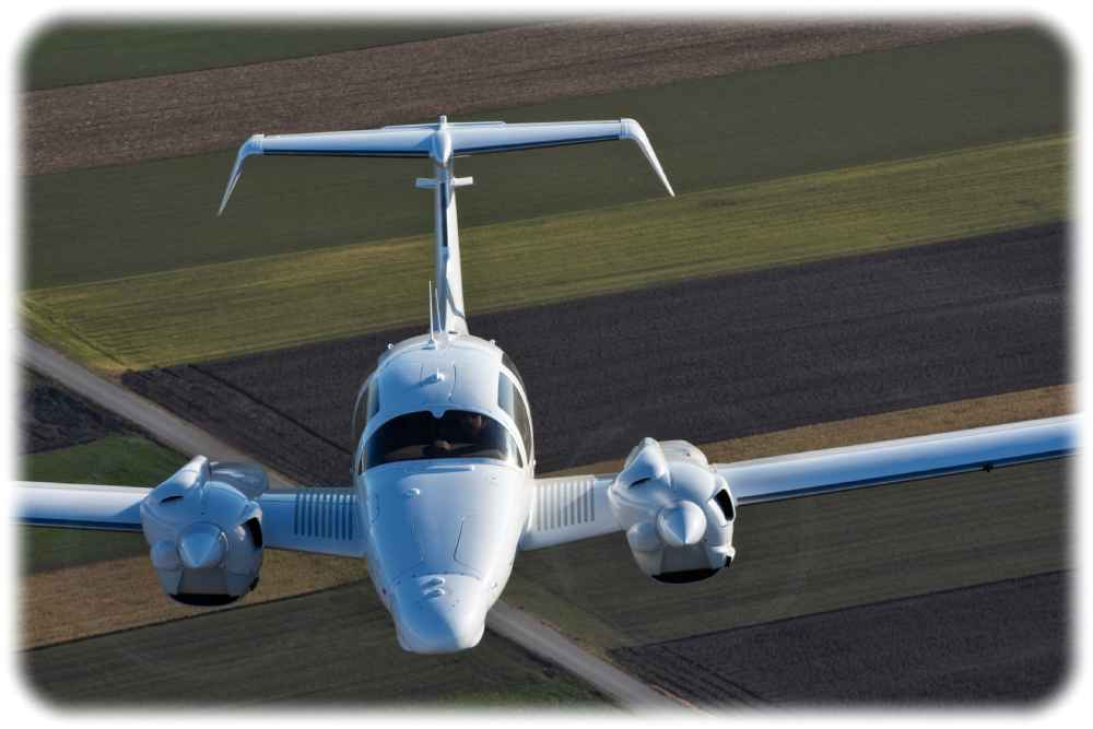 Das orschungsflugzeug Diamond Aircraft DA62 MPP der TU Dresden. Foto: Diamond Aircraft via TUD