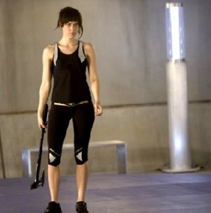 Schöne Performance: Jena Malone steigert sich in ihre Rolle als abgedreht-schlüpfrige Kämpferin Johanna sichtlich hinein. Foto: Studiocanal