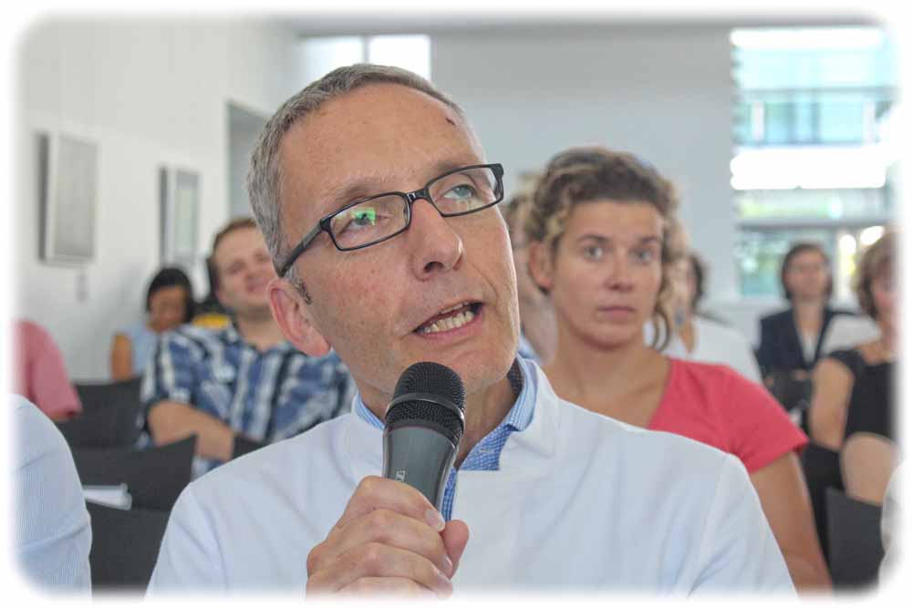 Prof. Reinhard Berner vom Uniklinikum Dresden. Foto: Heiko Weckbrodt