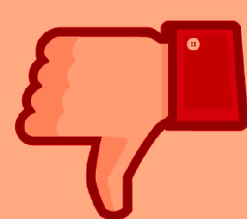 Oft herbeigewünscht, aber in seinen Effekten umstritten: Ein "Gefällt mir nicht"-Knopf ("Dislike") für Beiträge auf Facebook. Abb.: Facebook (bearbeitet: hw)