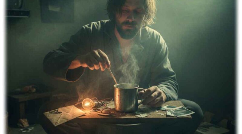 So stellt sich die Gemini-KI die Drogenkocherei im Gefängnis vor. Visualisierung: KI Gemini, Prompt: Heiko Weckbrodt