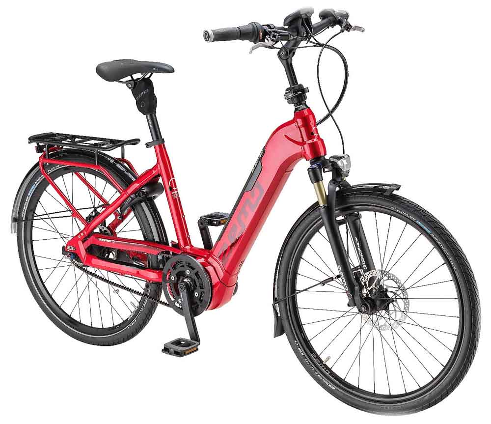Das Basismodell des E-Bikes hat Zemo hergestellt. Die Spezialausstattung stammt von Vodafone. Foto: Zemo