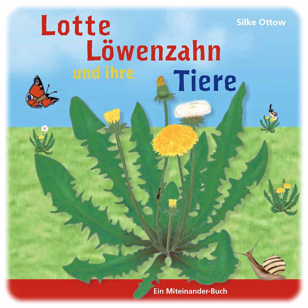 Einband des Bilderbuchs Lotte Löwenzahn. Bildschirmfoto von: Lotte Löwenzahn