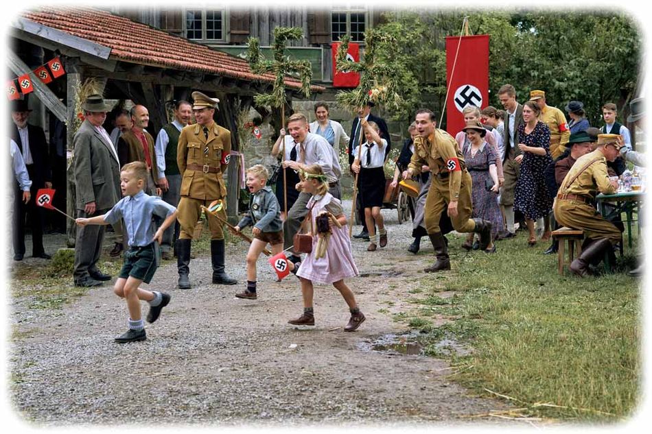 Immer dominanter werden die Nazis im Alltagsleben von Elsers schwäbischen Heimatdorf Königsbronn. Foto: Lucky Bird Pictures