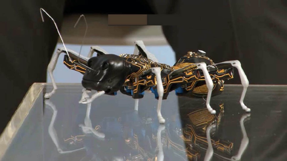 Die künstlichen Ameisen von Festo sollen in der Fabrik der Zukunft die Montage übernehmen. Abb.: BSF, Festo