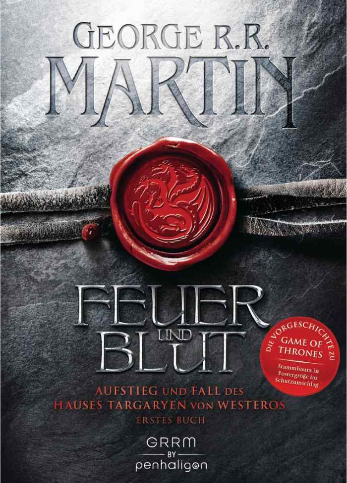 Buchumschlag von: George Martin: Feuer und Blut, Verlag: Randomhouse