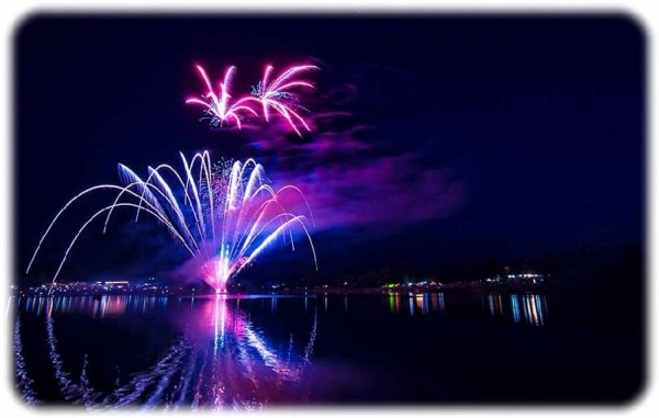 Ein spektakulärer Höhepunkt dürfte das Feuerwerk über der nächtlichen Talsperre Malter werden. Foto: Falk J. Oelschlägel, Weißeritztal-Erlebnis