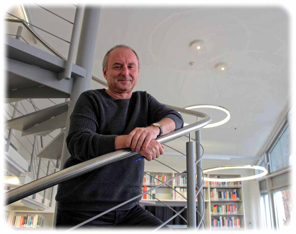 Professor Matthias Klinger vom Fraunhofer-IVI in Dresden. Foto. Heiko Weckbrodt