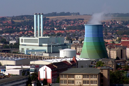 Auch das Kraftwerk an der Nossener Brücke in Dresden gehört zur Drewag. Foto: Drewag