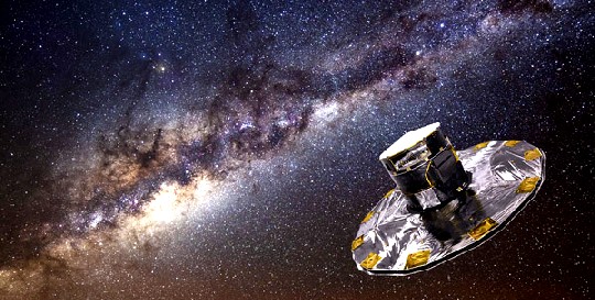 Gaia vermisst unsere Galaxis. Abb.: ESA